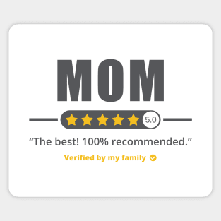 Five Stars Mom v2 Sticker